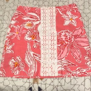 Lilly Pulitzer Flower Skirt